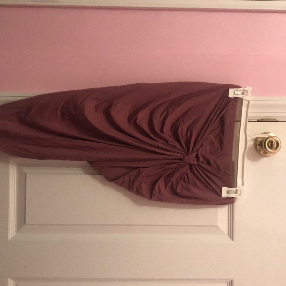 Ruched skirt